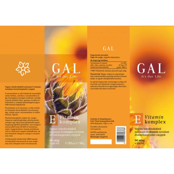 GAL vitamín E komplex