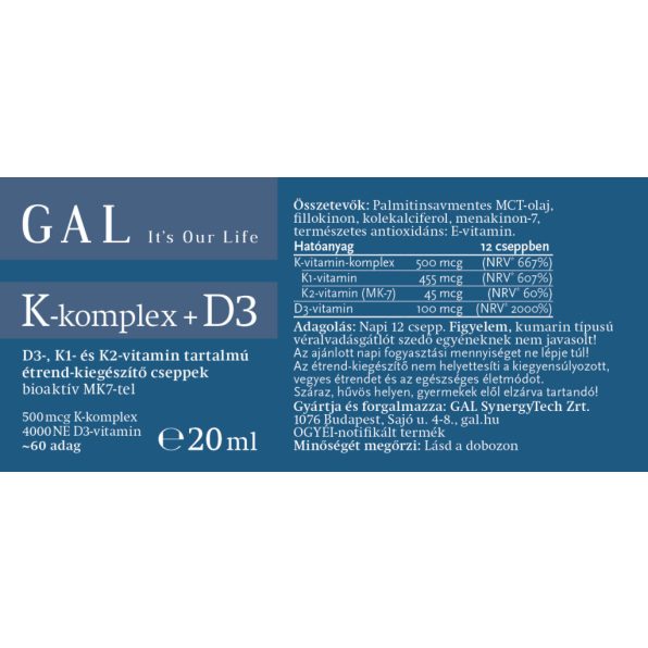 GAL K-komplex + D3